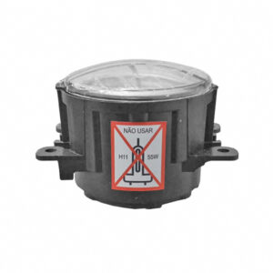 Farol de milha universal policarbonato lado direito